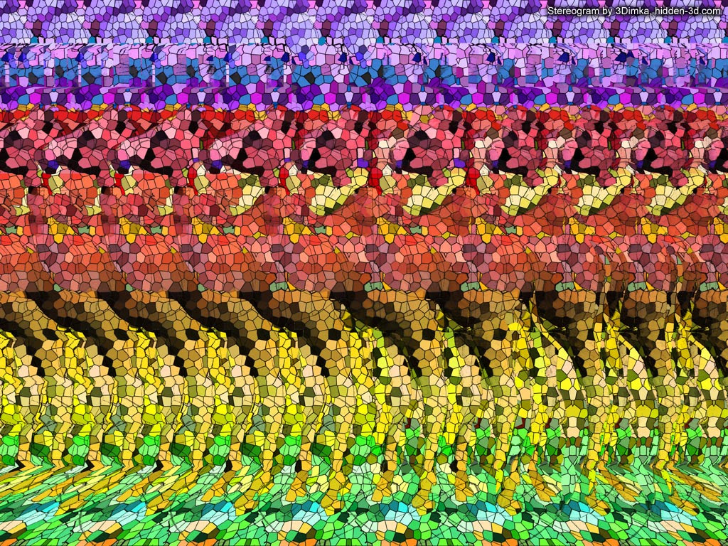 Gambar 3d Stereogram Gambar Tuv