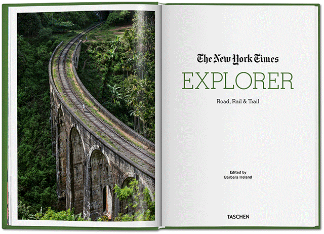 The New York Times Explorer. Road, Rail & Trail