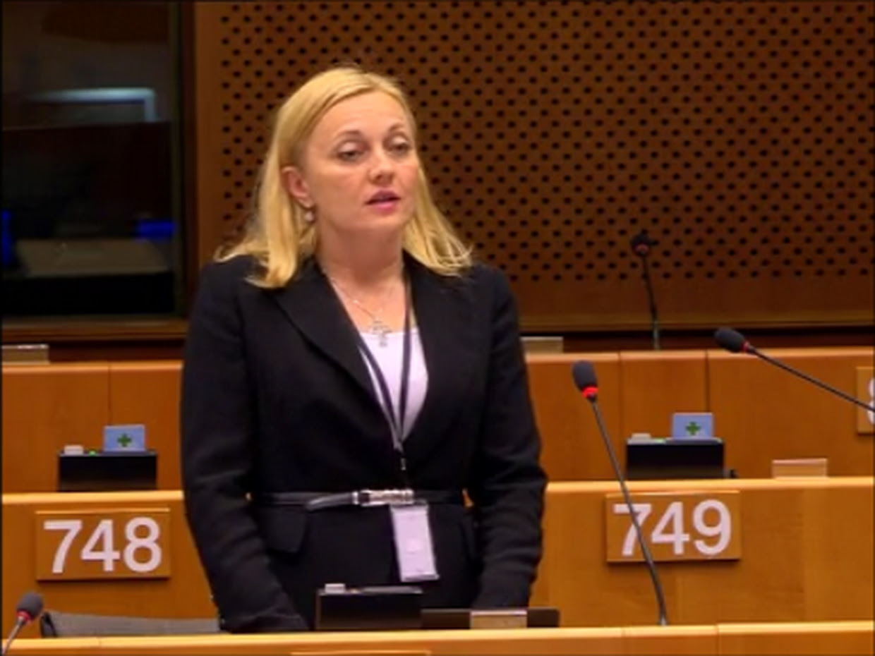 Croatian Member of EU Parliament Marijana Petir