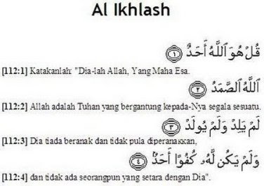 Important Concept Surat Al Ikhlas Dan Artinya, Love Quotes