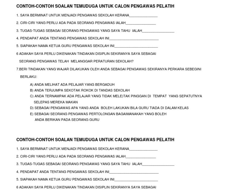 Soalan Temuduga Sekolah Menengah Agama - Oliv Asuss