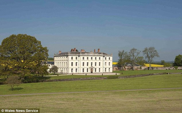 Home fit for royalty: The Queen held a picnic at the property in rural Herefordshire for 3,000 guests
