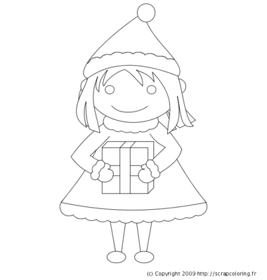 Coloriage danniversaire pour sa maman genial coloriage. Coloriage Petite Fille Et Ballons