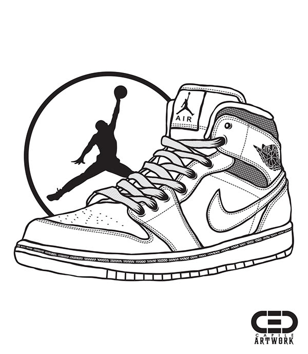 All the best air jordan 1 drawing 36+ collected on this page. Air Jordan 1 Drawing At Getdrawings Free Download