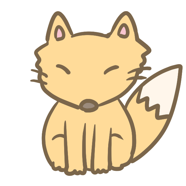 すべてのイラスト画像 ベスト50 かわいい きつね イラスト フリー