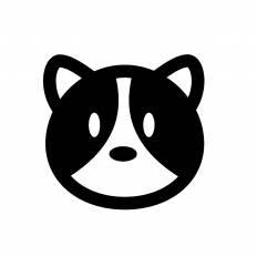 ここからダウンロード 犬 イラスト 顔 Yesnoillust イラスト素材画像