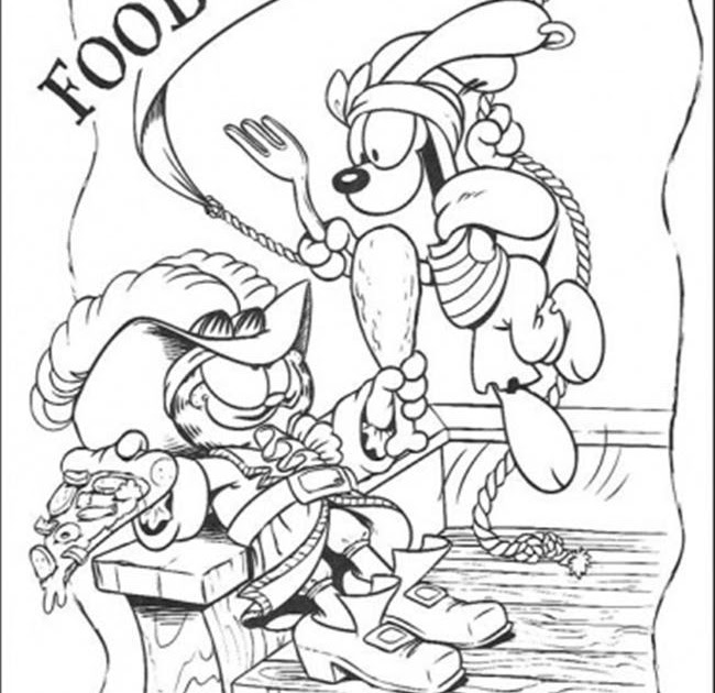 coloring pages food fight cartoons   super coloring book