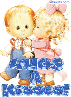 Awesome Gif Image Love Kiss Good Morning Cartoon Gif