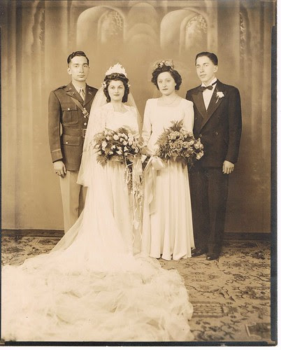 Uncle John, Aunt Rose, Unknown, Dad