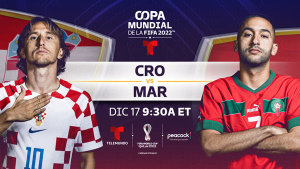 COPA MUNDIAL: Croacia vs Marruecos