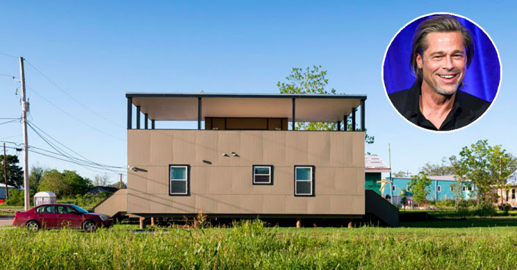 Imagen  - Demolida una de las casas que la fundación de Brad Pitt construyó tras el huracán Katrina