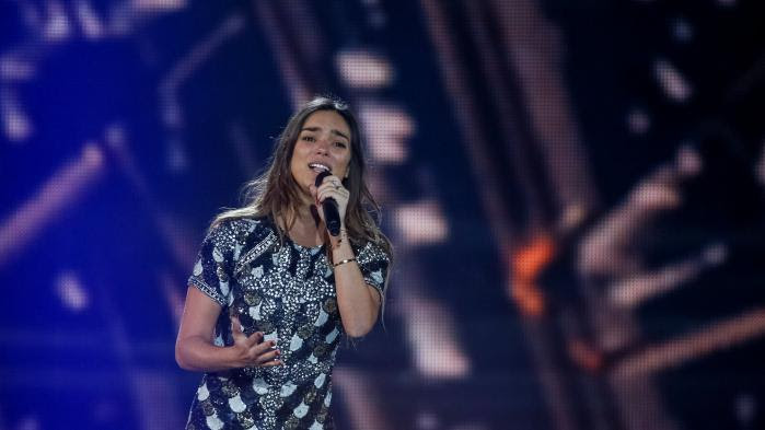 VIDEO. Eurovision 2017 : revivez la prestation d'Alma, la candidate française arrivée douzième avec "Requiem"