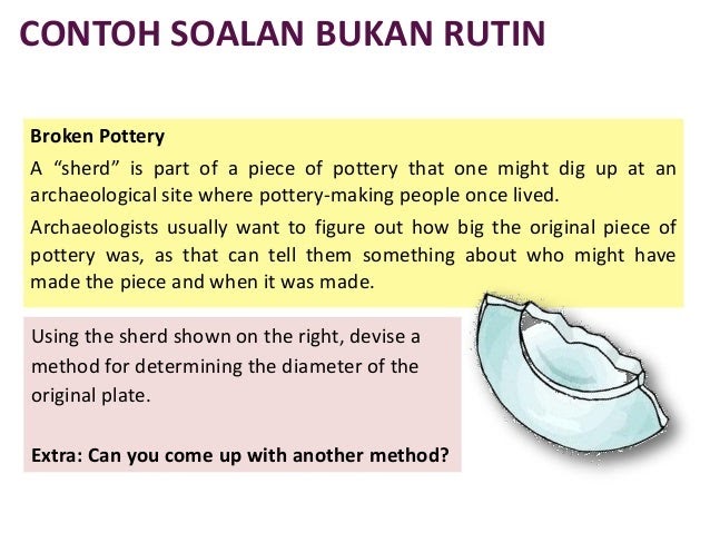 Contoh Soalan Bukan Rutin Matematik - Selangor k