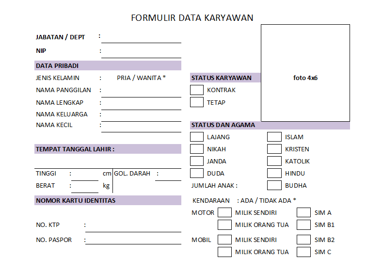 Contoh Slip Gaji Karyawan Dalam Bahasa Inggris - Gambar Con
