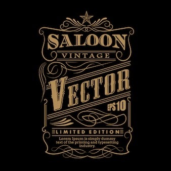Download Vector Jack Daniels Label Template - Vecteur a