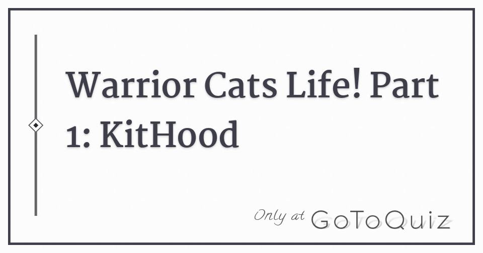 Warrior Cats Love Story Part 1 Pathbreeze