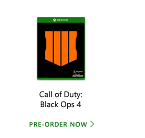 Call of Duty Black Ops 4. Pre-Order Now.