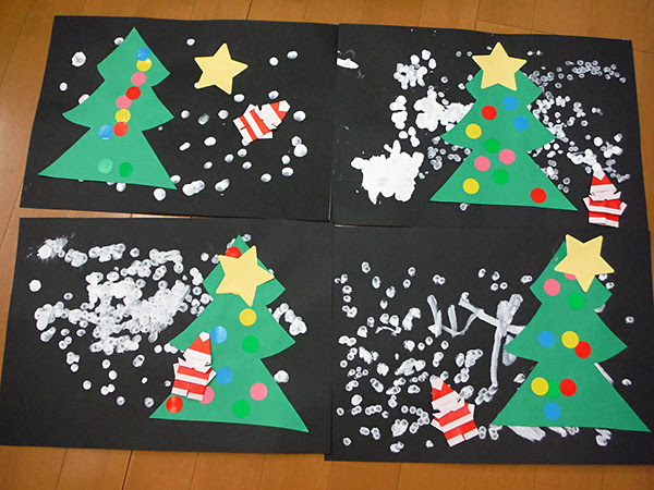 子供向けぬりえ 上幼児 クリスマス 制作