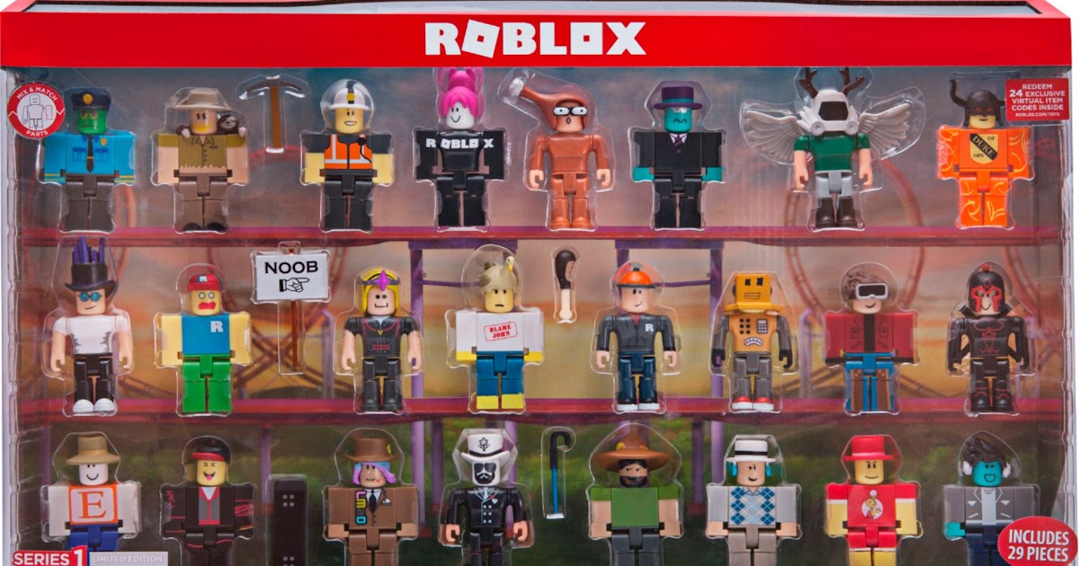 How To Redeem Roblox Toy Codes Ipad Get Million Robux - buy roblox 24 figures collectors pack playsets and figures argos