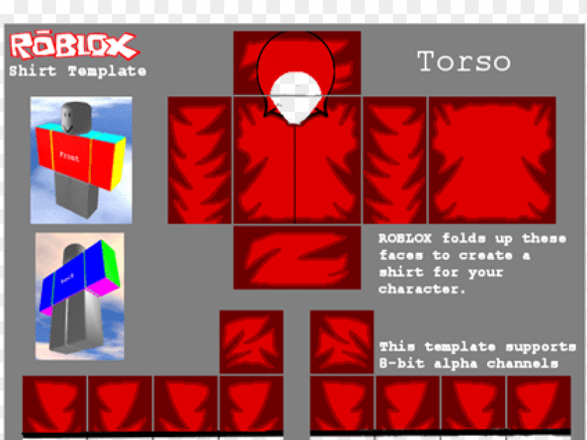 Download How To Make A Shirt Transparent On Roblox