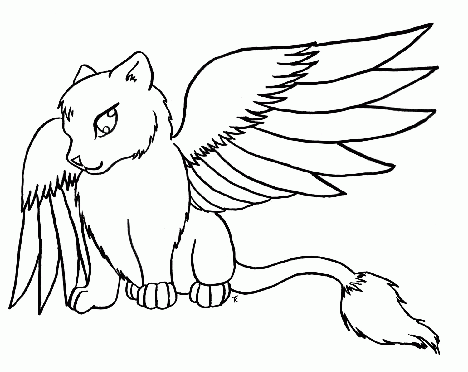 If there are wolves or other animals that interfere, the wolf father does not hesitate to fight and defeat him. Free Wolves With Wings Coloring Pages Download Free Wolves With Wings Coloring Pages Png Images Free Cliparts On Clipart Library