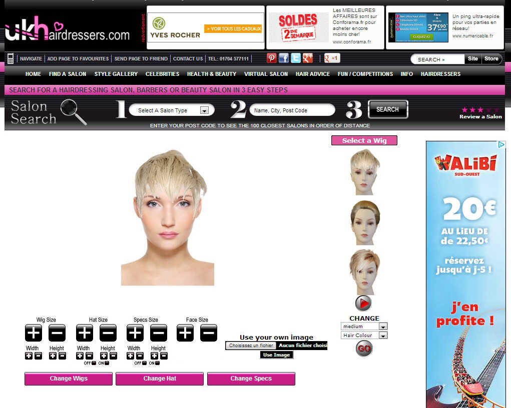 Vous cherchez ment changer de coupe et de couleur de cheveux voici 3 sites en ligne gratuit s pour vous aider service de simulation de coupe de cheveux en ligne gratuit avec hairfinder changez de look en quelques clics avec différents type de coiffures et couleurs Changer De Coupe Et De Couleur De Cheveux En Ligne Site Gratuit