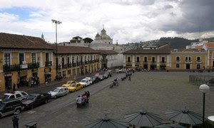 Imagen de la ciudad de Quito, capital de Ecuador. 