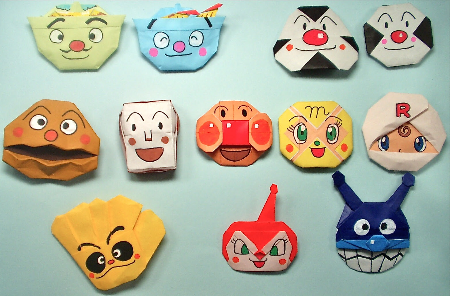 ラブリーアンパンマン キャラクター 折り紙 ただのディズニー画像