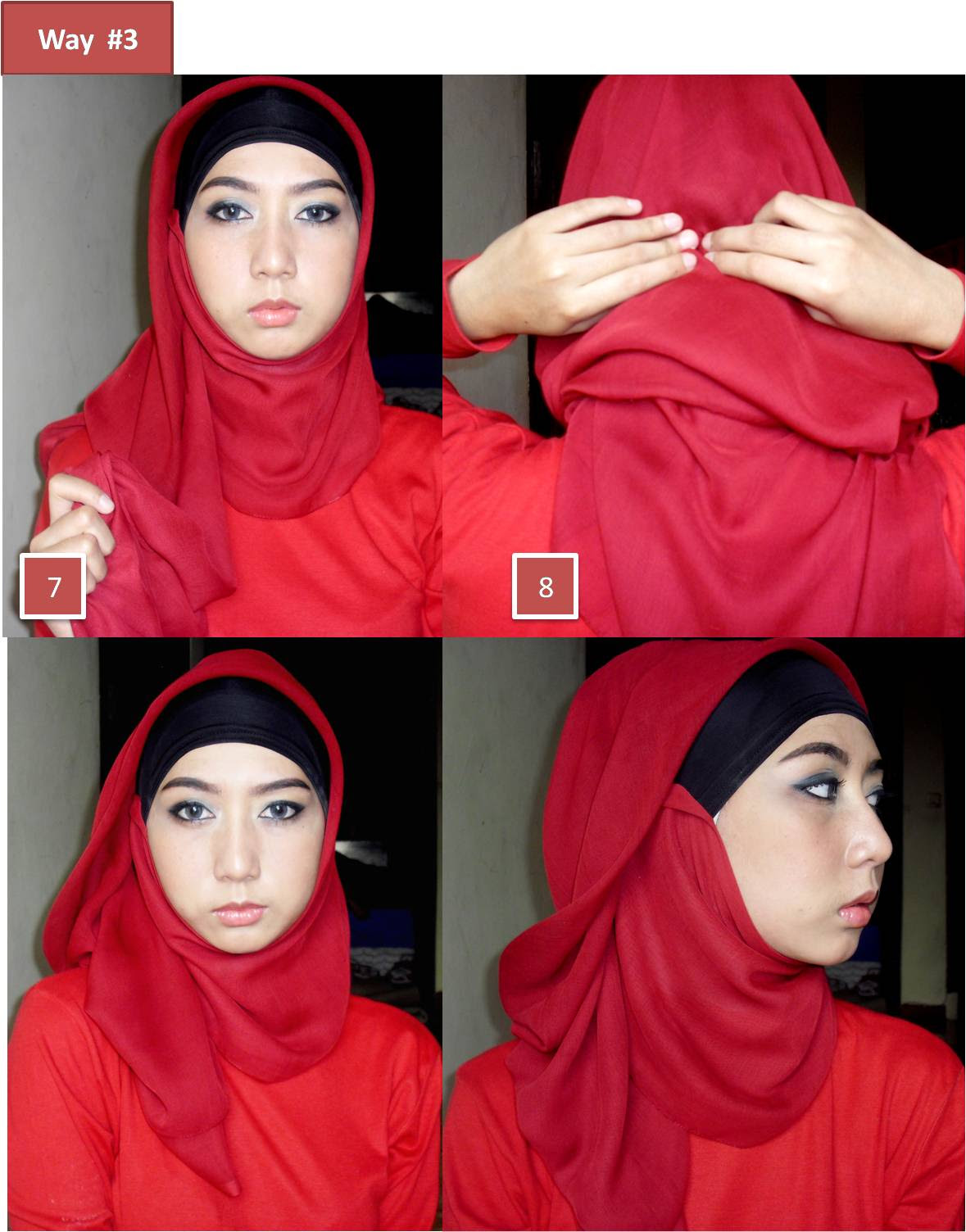 25 Galery Tutorial Jilbab Paris Yg Praktis Untuk Kalian Tutorial