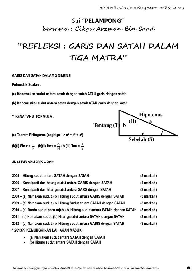 Contoh Soalan Garis Lurus Spm - Top Sample y