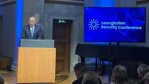 NATO Deputy Secretary General at Leangkollen Security Conference: we must invest in defence, reduce vulnerabilities