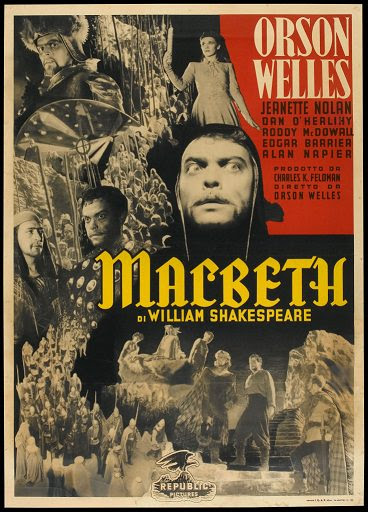 Resultado de imagen de macbeth orson welles