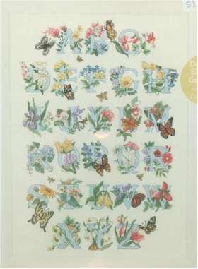 Lucky for you, we have searched the internet for some of the best free alphabet cross stitch patterns. Floral Alphabet Cross Stitch Chart Art Craft Supplies Cross Stitch Patterns Instructional Media Redhot Cl