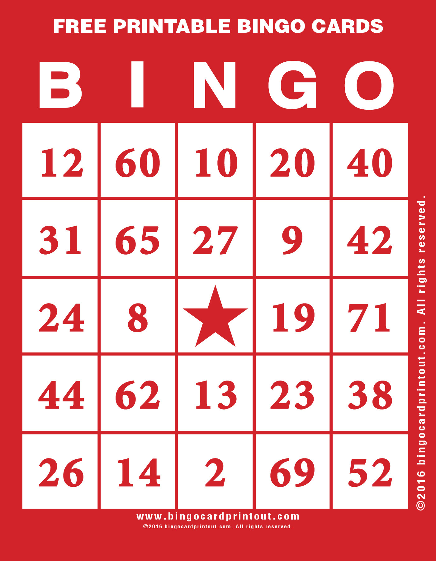 Maybe you would like to learn more about one of these? Printable Bingo Cards From Bingocardprintout Com