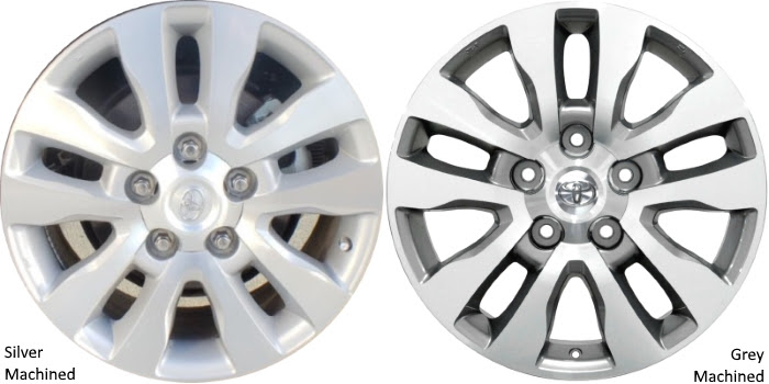 Some atv models use a different bolt pattern on front and back so you'll want to double check yours before purchasing new wheels. Aly69533u Toyota Sequoia Tundra Wheel Machined 426110c120