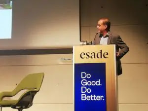 presentación en Esade del Barómetro Retos del Retail 2023
