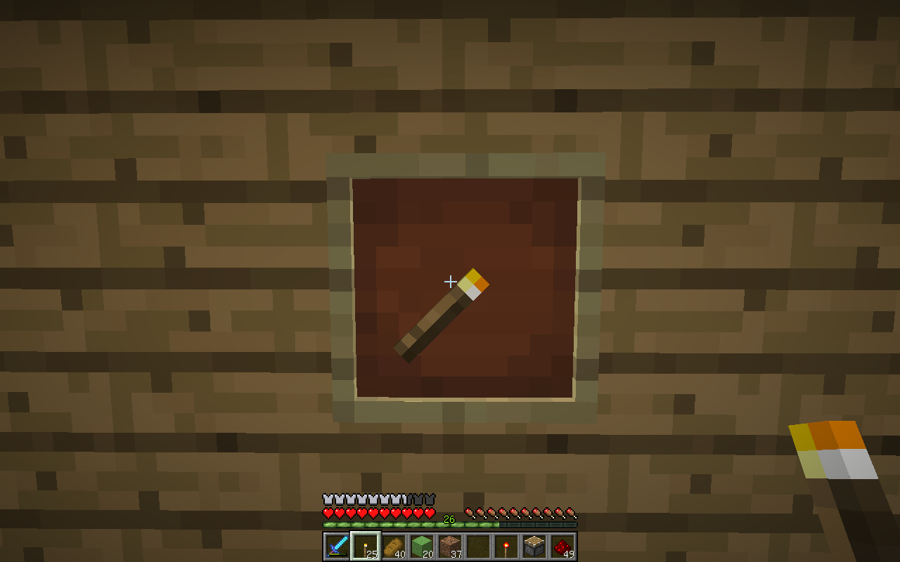 最高のマインクラフト 最高マイクラ 隠し扉 1マス