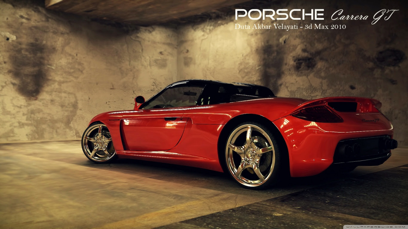Amazing Porsche Carrera Gt Red Wallpaper Hd Mega Wallpapers Images, Photos, Reviews