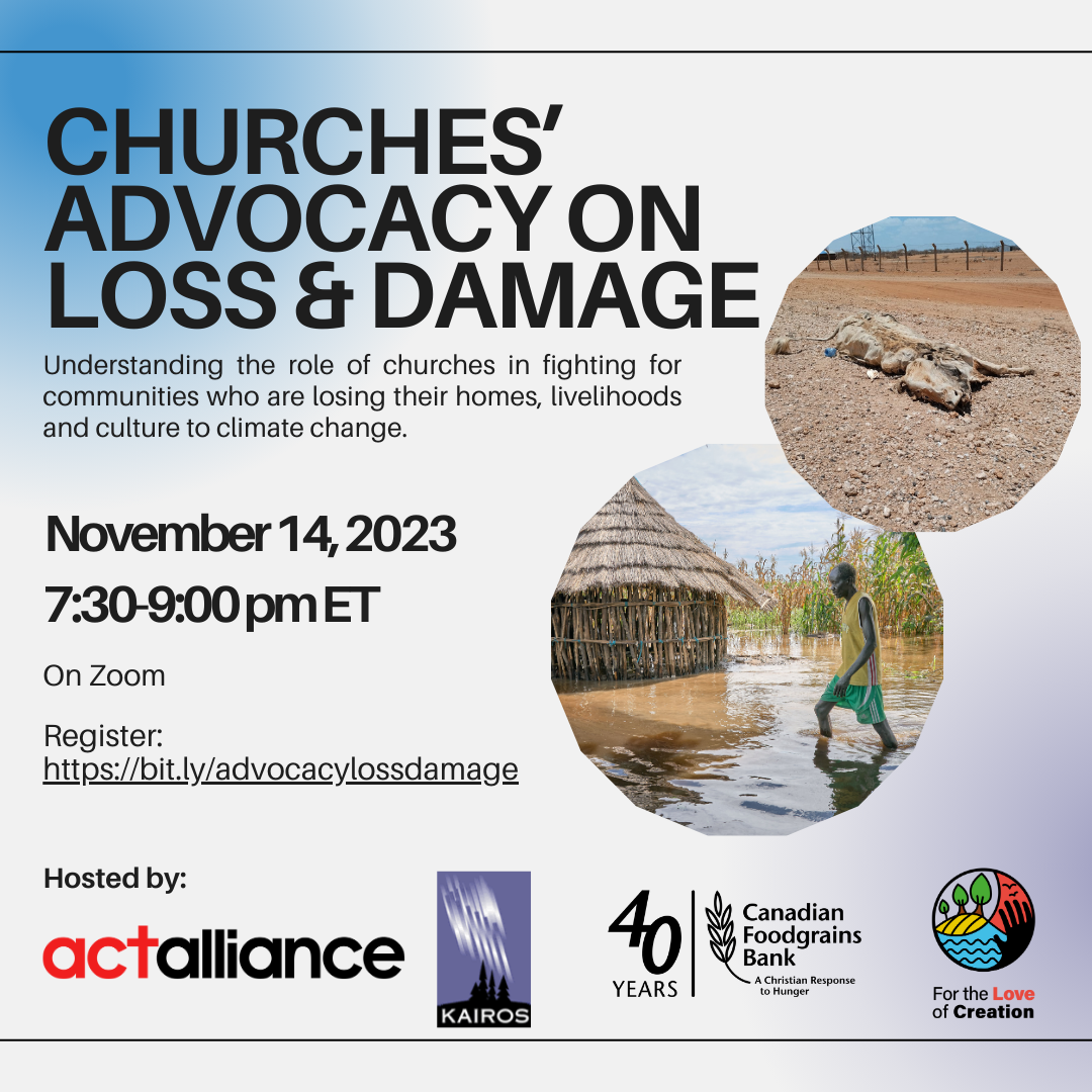 Churches' Advocac on Loss & Damage