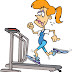 21+ Working Out At Home Cartoon PNG