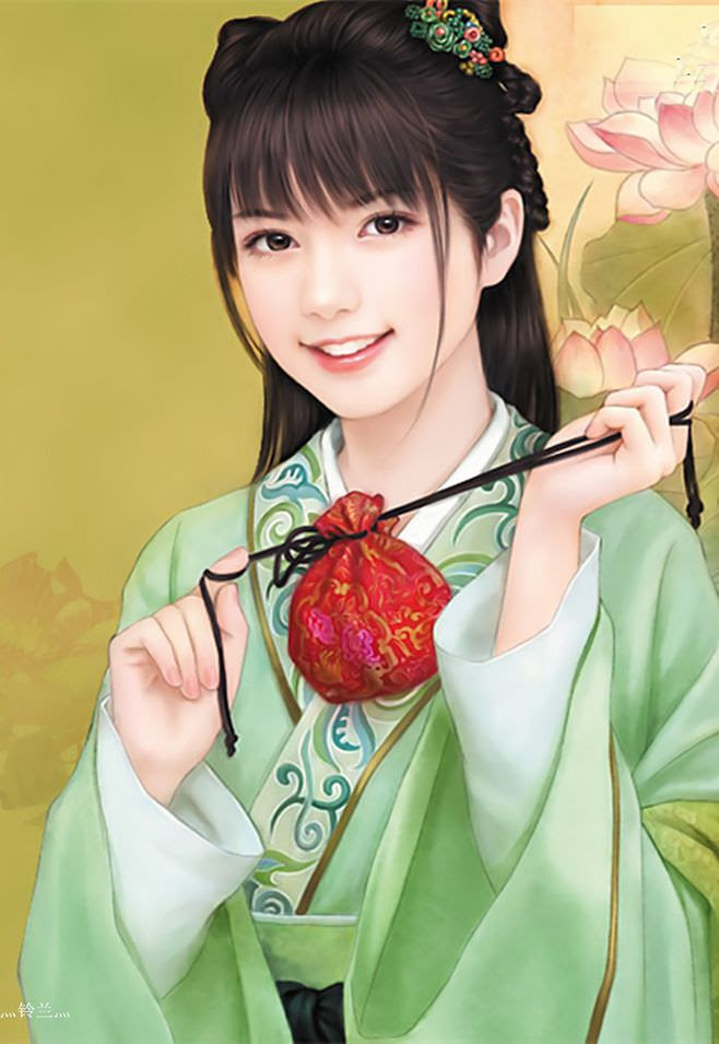 70以上 中国 美人 画 イラスト