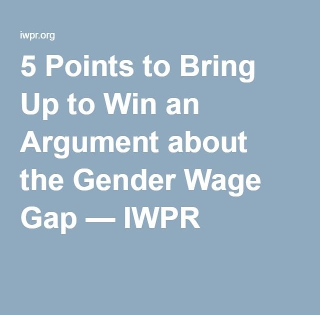 argumentative essay on gender pay gap