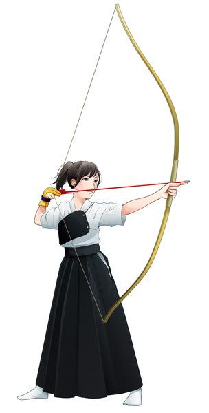 ベストかっこいい 壁紙 弓道 イラスト ディズニー画像のすべて