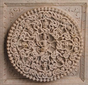 Karma, Ceiling Sculpture, Ranakpur (Shakti)