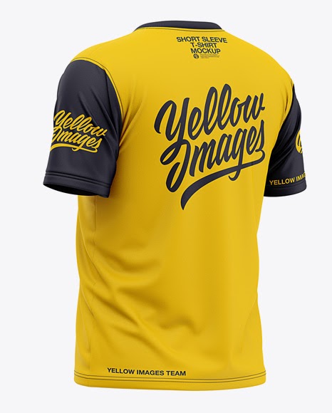 Download Download T Shirt Mockup Logo Yellowimages - Men S Short ...