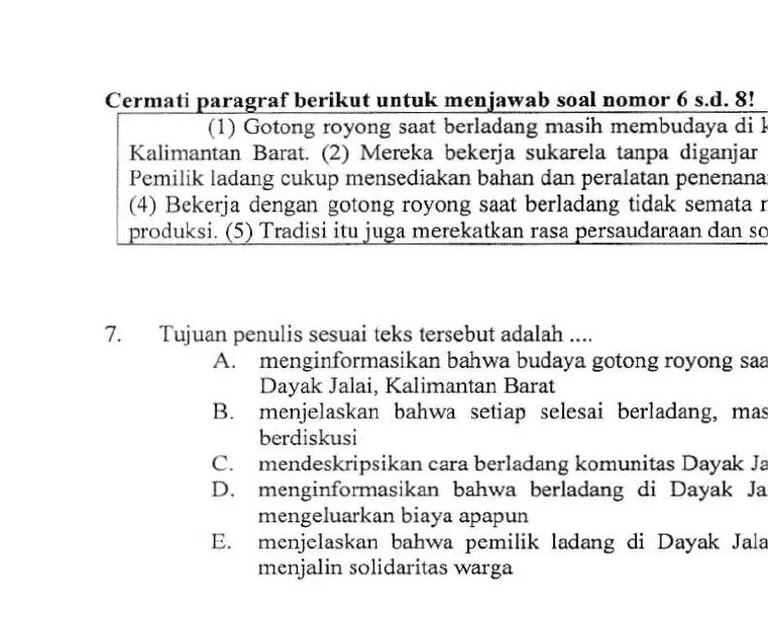 Soal Menyimpulkan Isi Tersirat Dalam Teks Nonsastra Blog Pendidikan