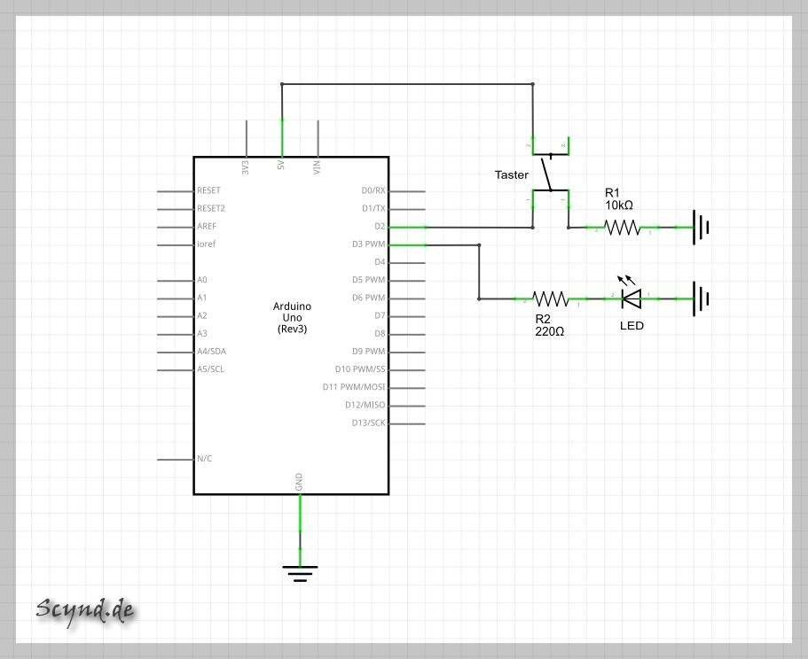 Schaltplan Arduino Mega