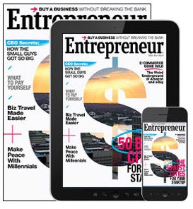 Subscribe to Entrepreneur Magazine