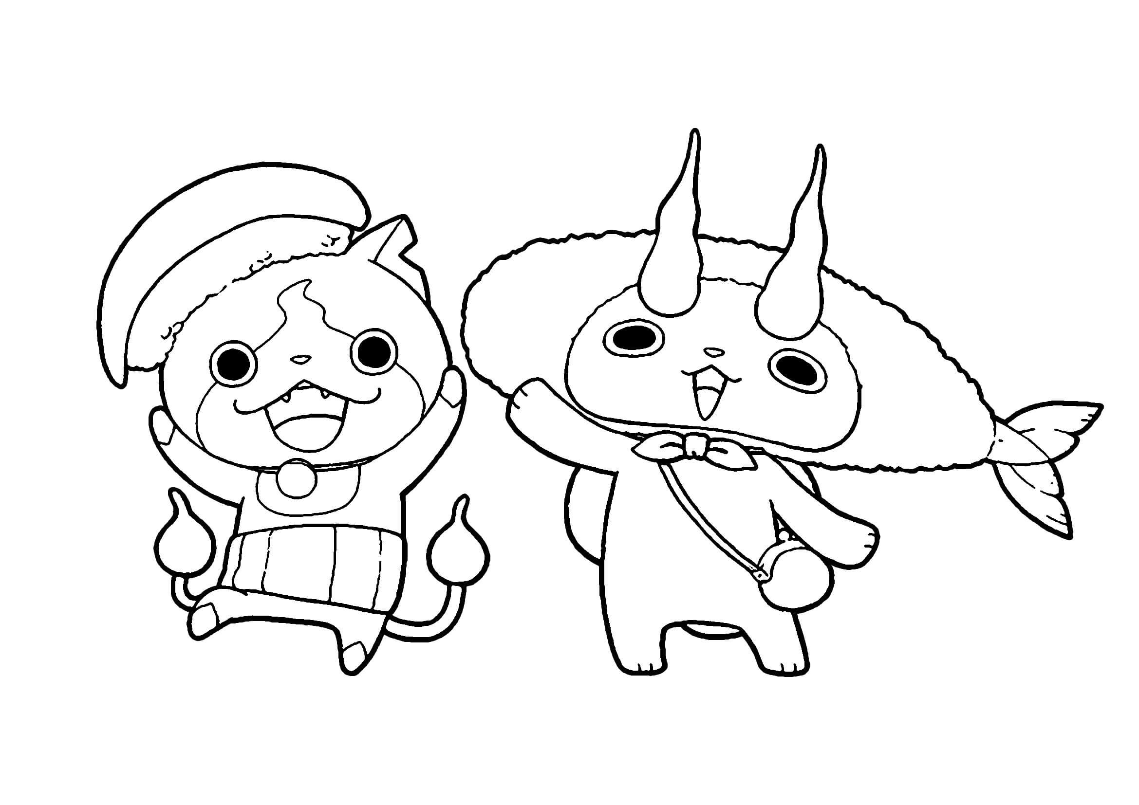 最新 塗り絵 妖怪ウォッチ エンマ ぬりえ 無料でダウンロードまたは印刷