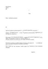 Lettre De Motivation Emploi étudiant Carrefour  Job Application Cover